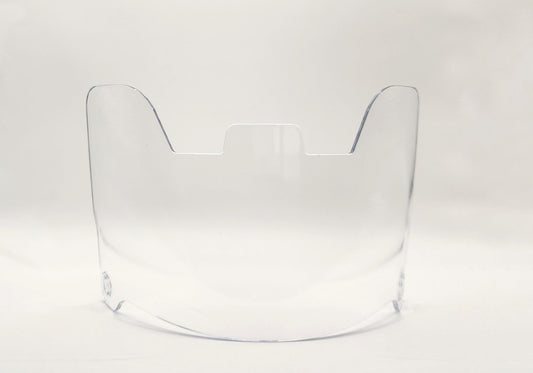 Clear Visor (only) no clips, Universal