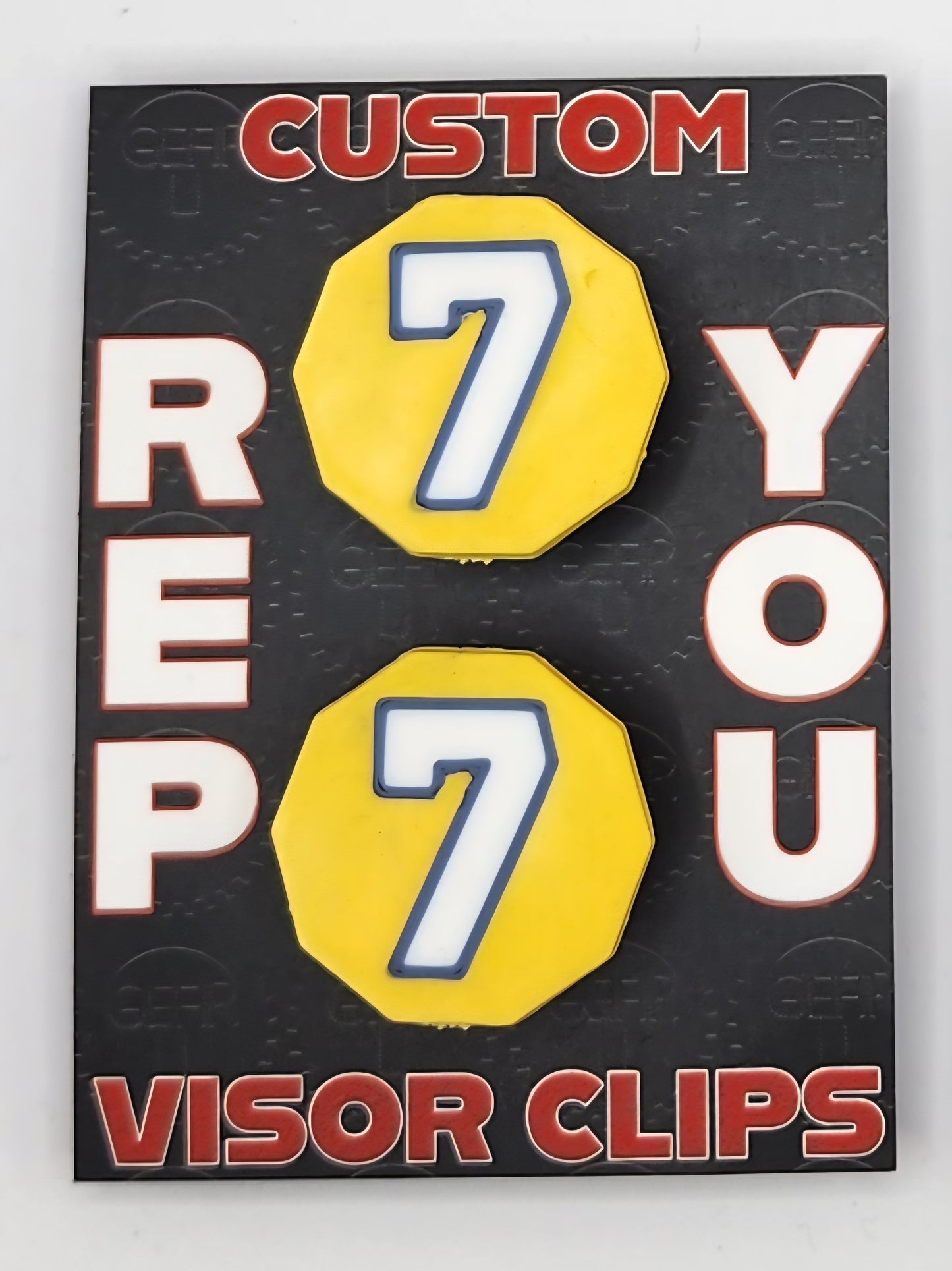 Gear U Custom Visor Clips (Pair)