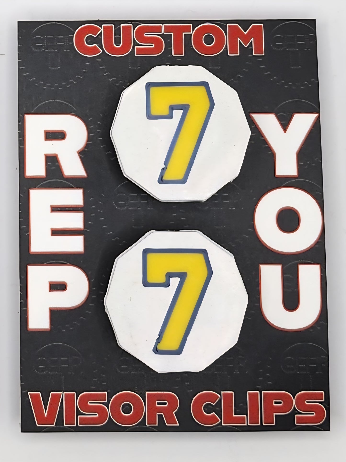 Gear U Custom Visor Clips (Pair)
