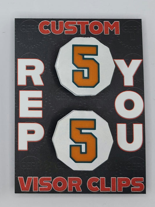 Gear U Custom Visor Clips (Pair)