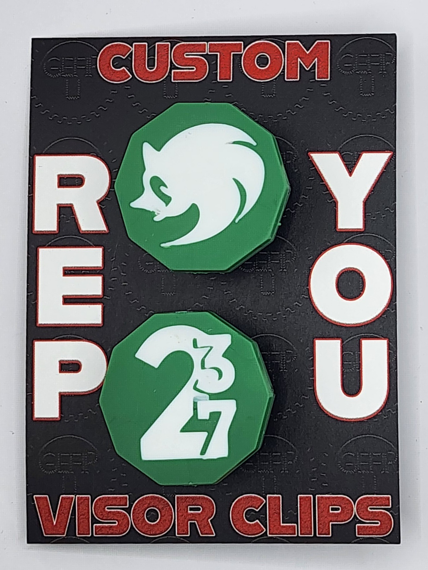 Mix and Match Custom Visor Clips (Pair)
