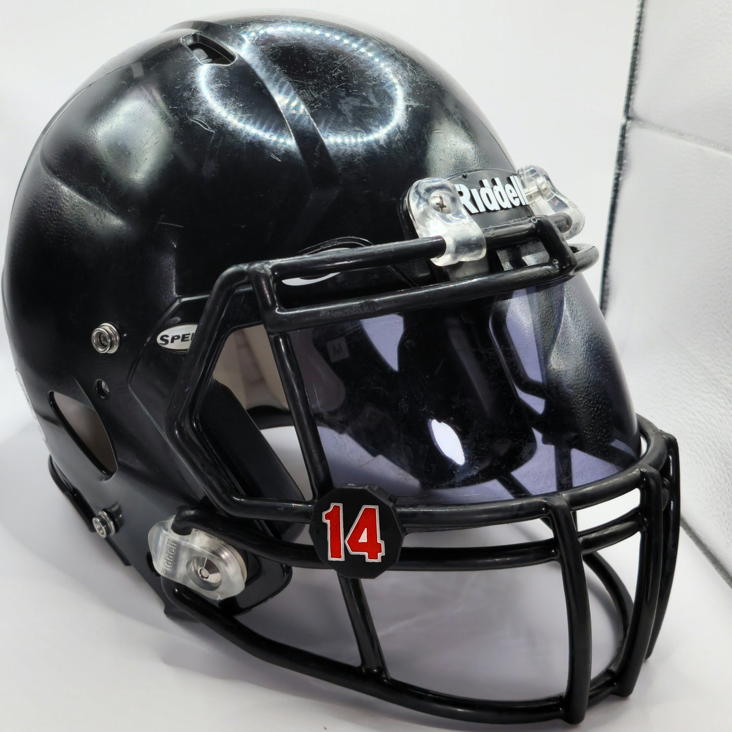 Outlined Number/Letter Visor Clips (Pair)