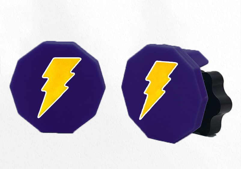Custom Logo Visor Clips (Pair)