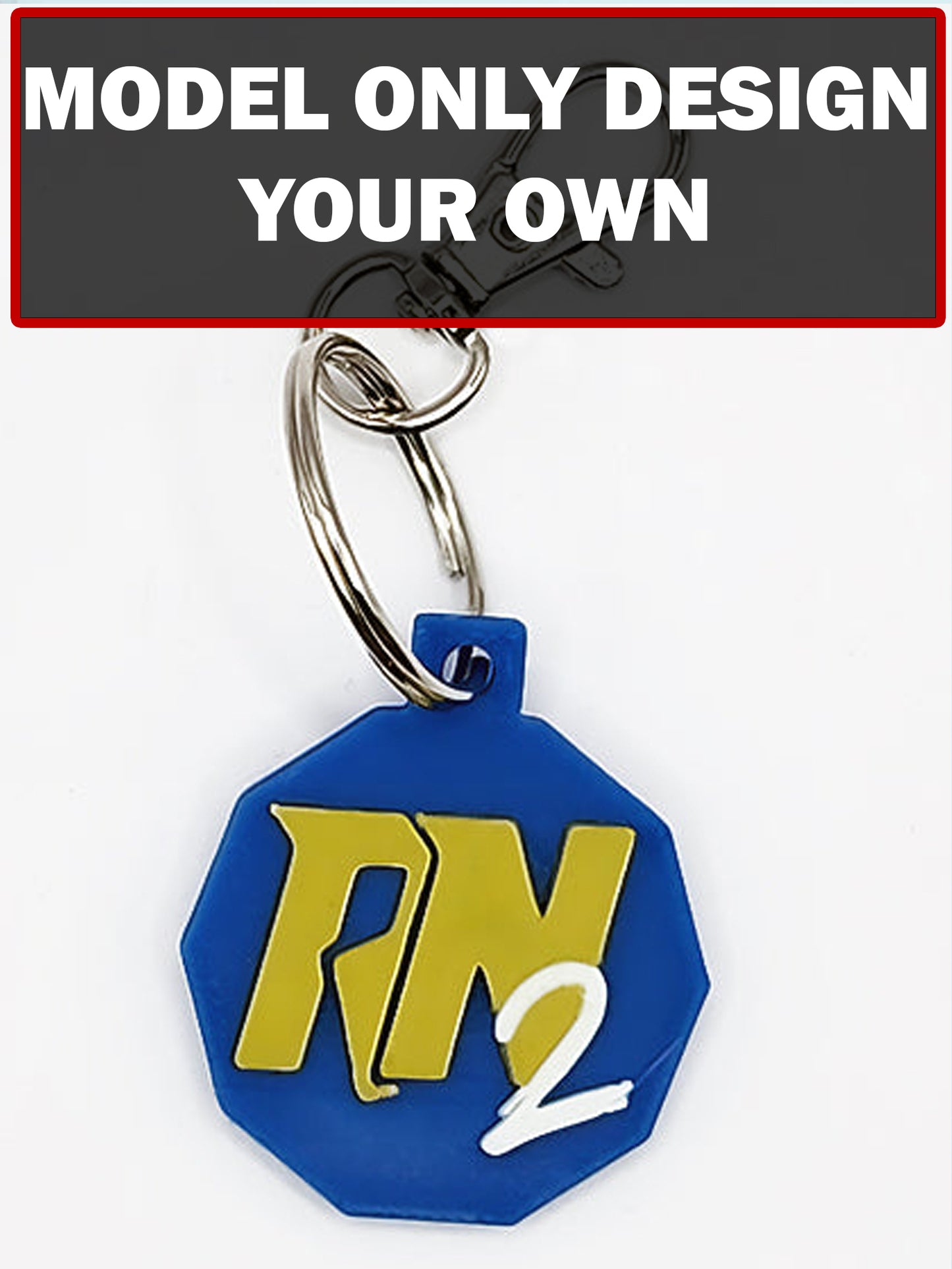 Custom Keychain/Bag Tag
