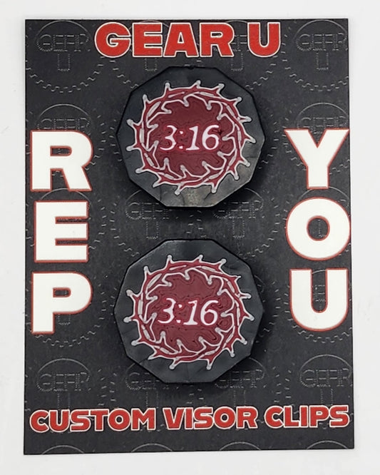 Crown of Thorns visor clips