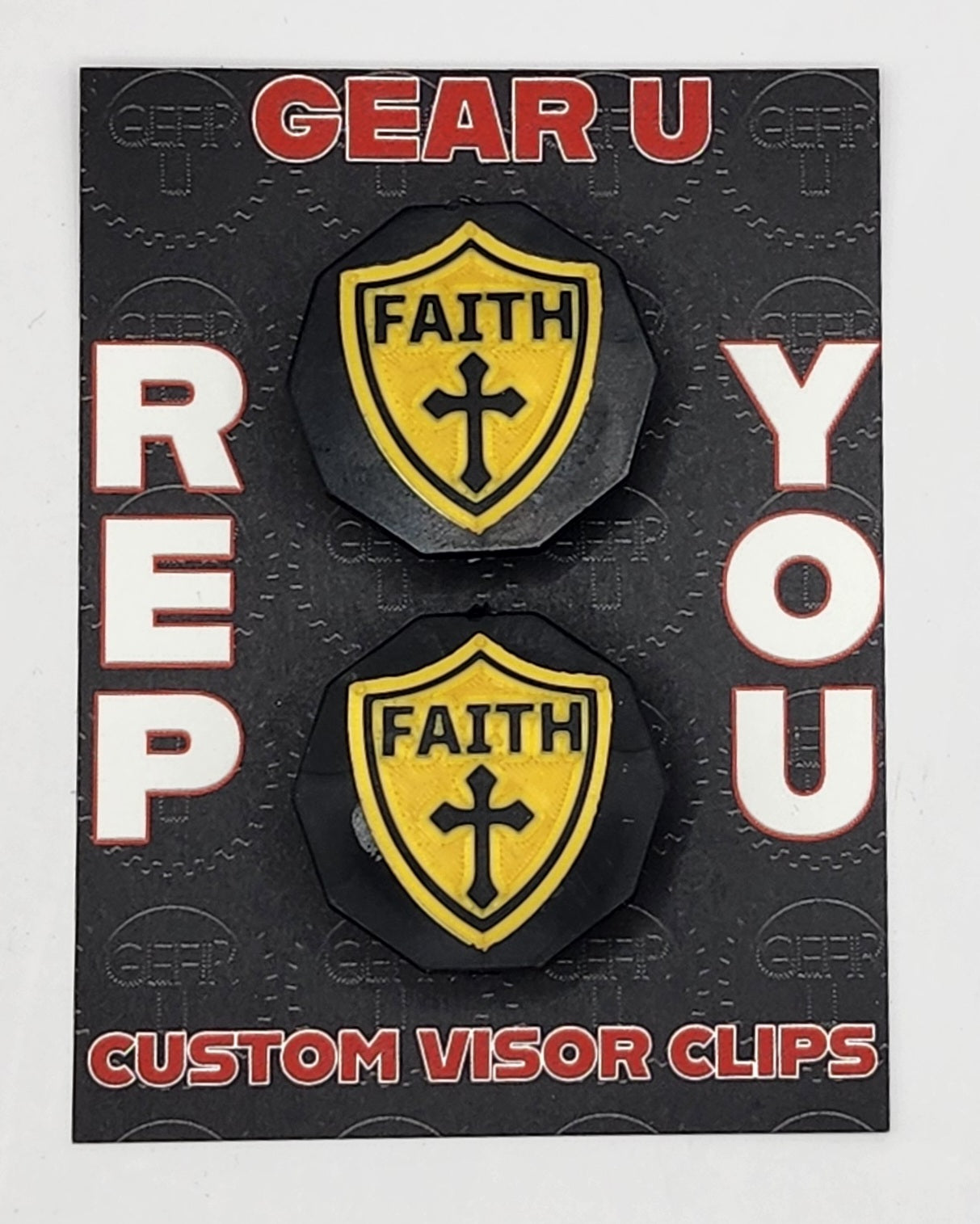 Shield of Faith visor clips