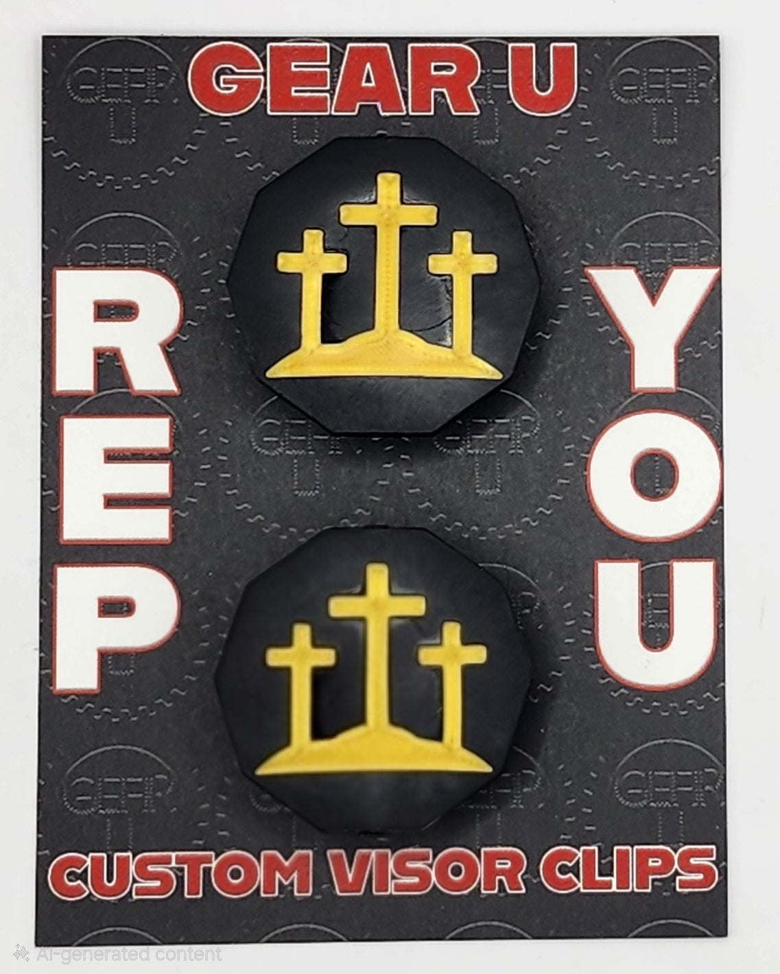 Calvary visor clips