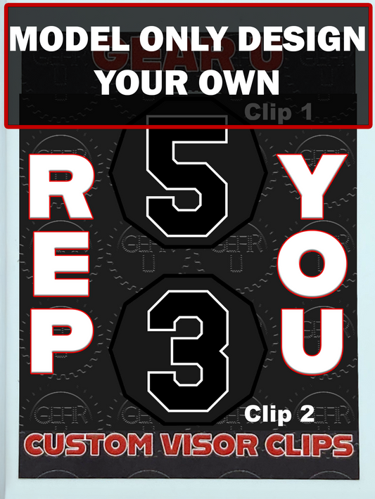 New Year Sale Custom Visor Clips