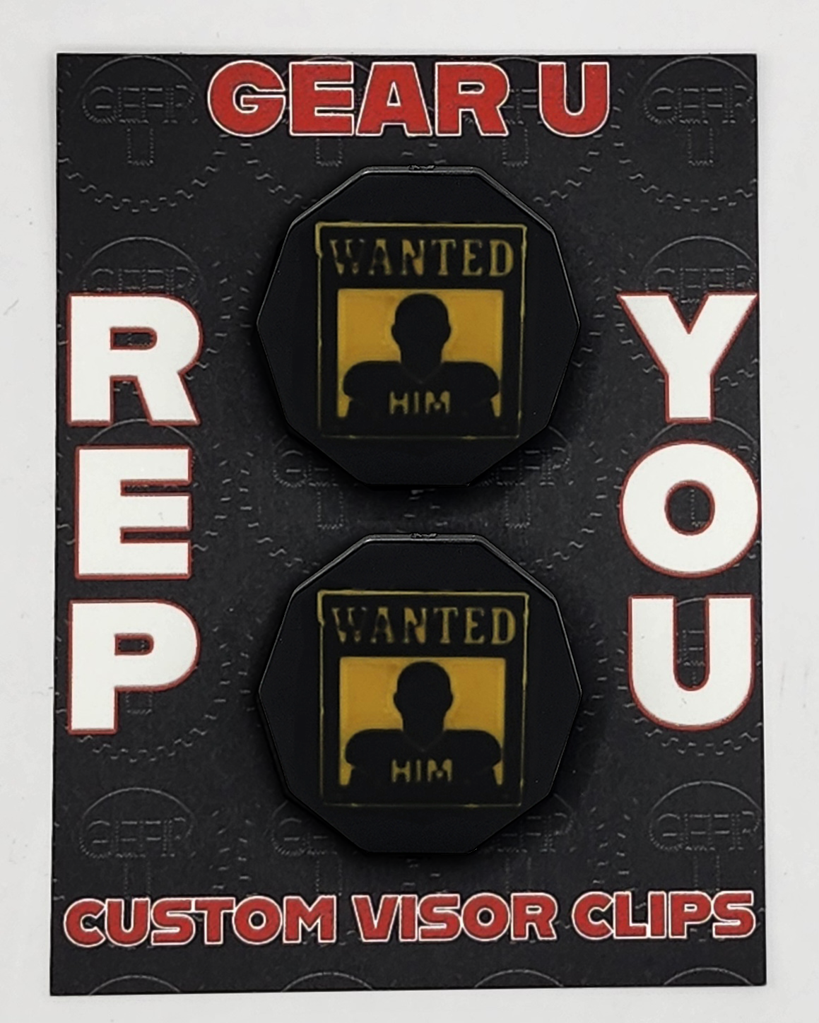 WANTED: HIM Visor Clips