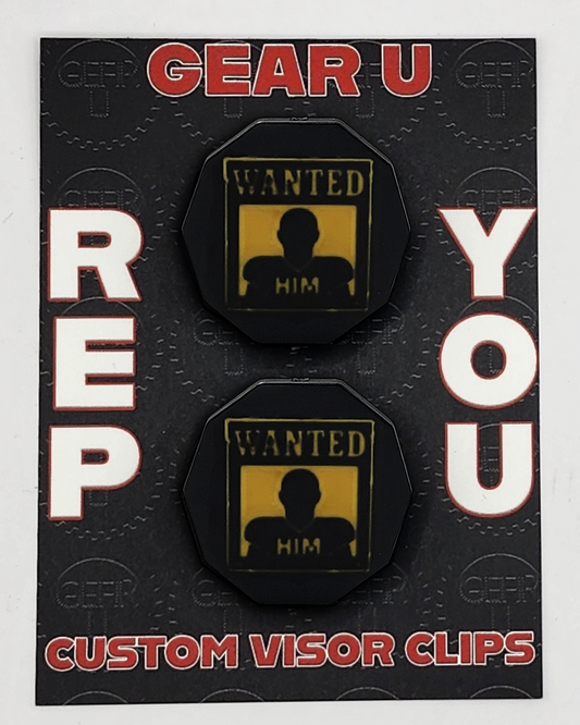 WANTED: HIM Visor Clips