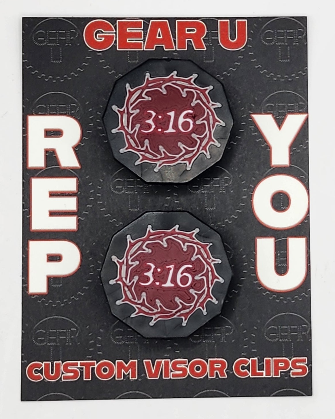 Crown of Thorns visor clips