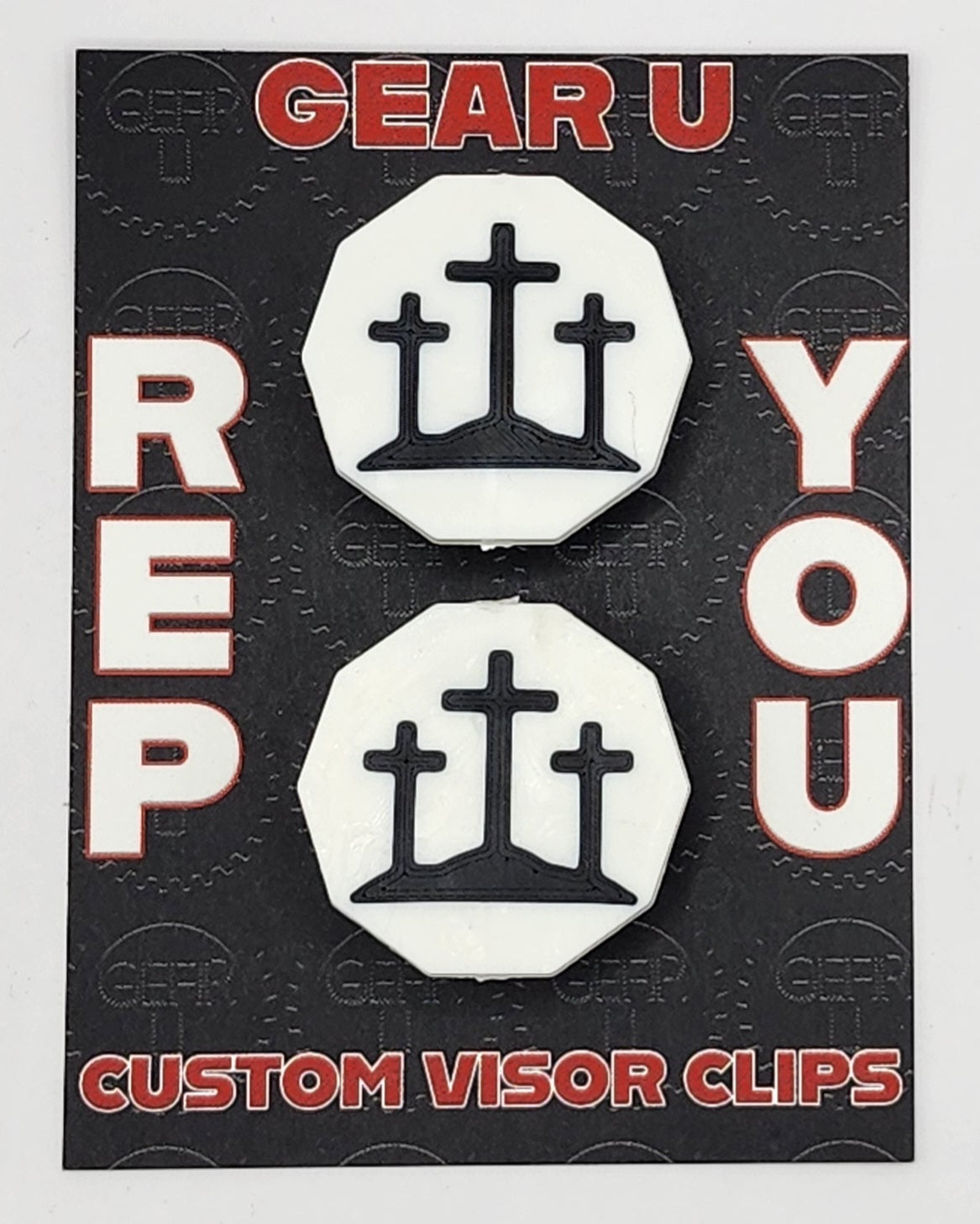Calvary visor clips