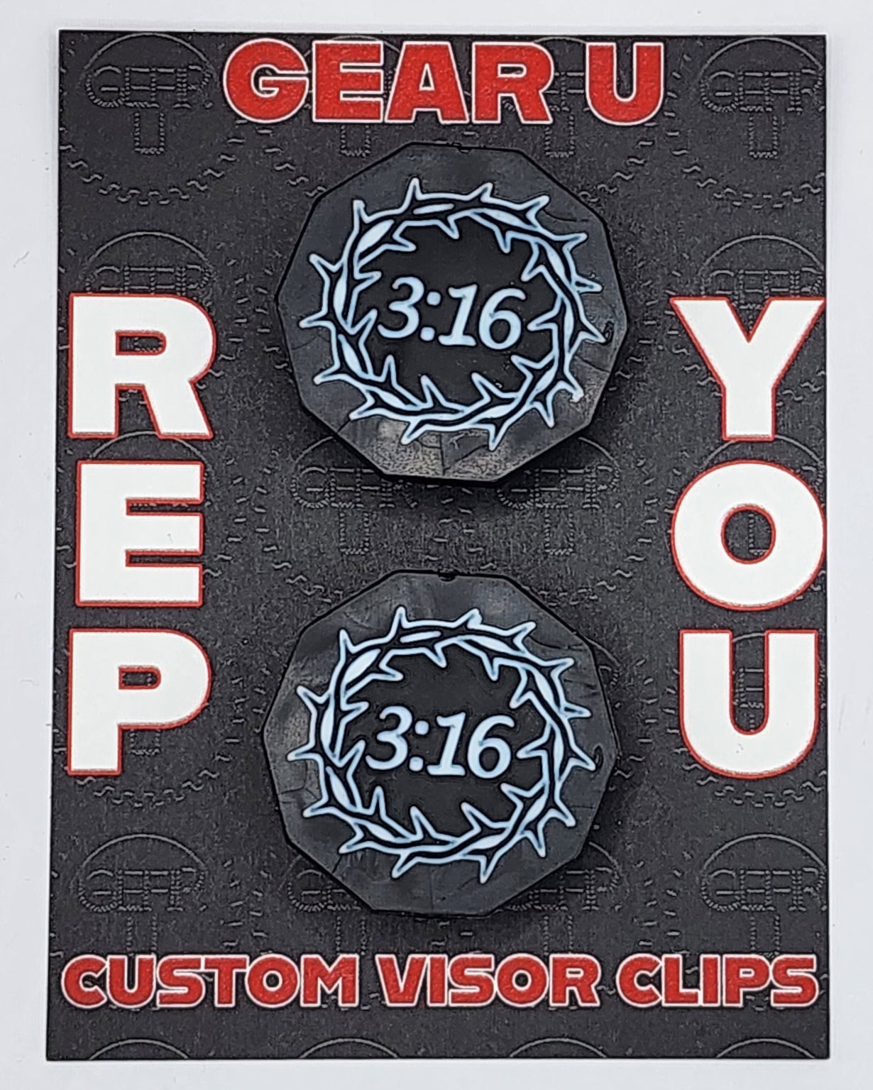 Crown of Thorns visor clips