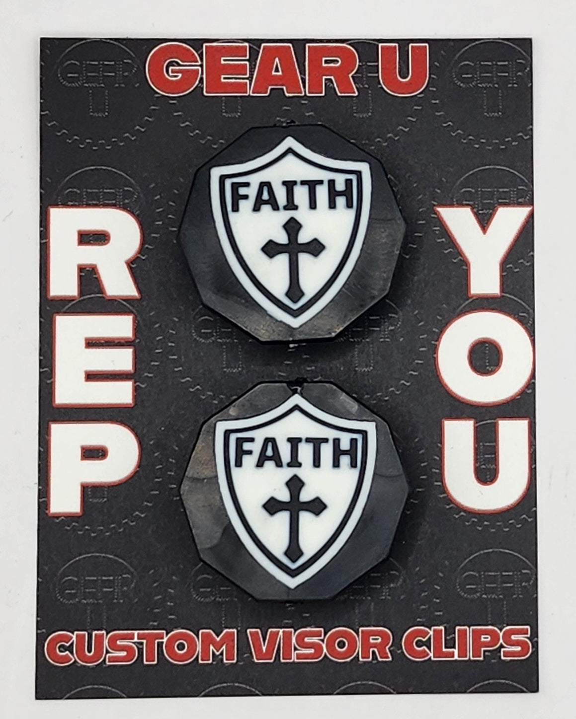 Shield of Faith visor clips