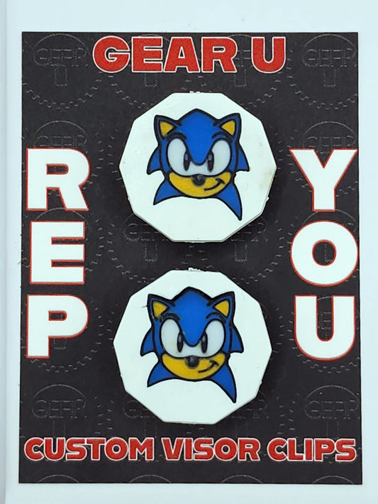 Sonic visor clips