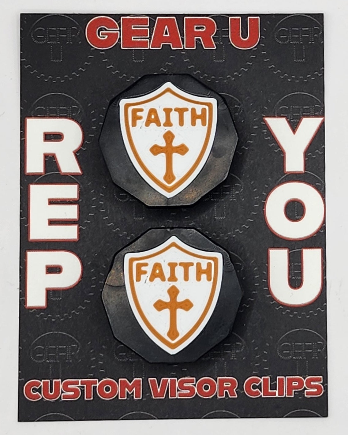 Shield of Faith visor clips