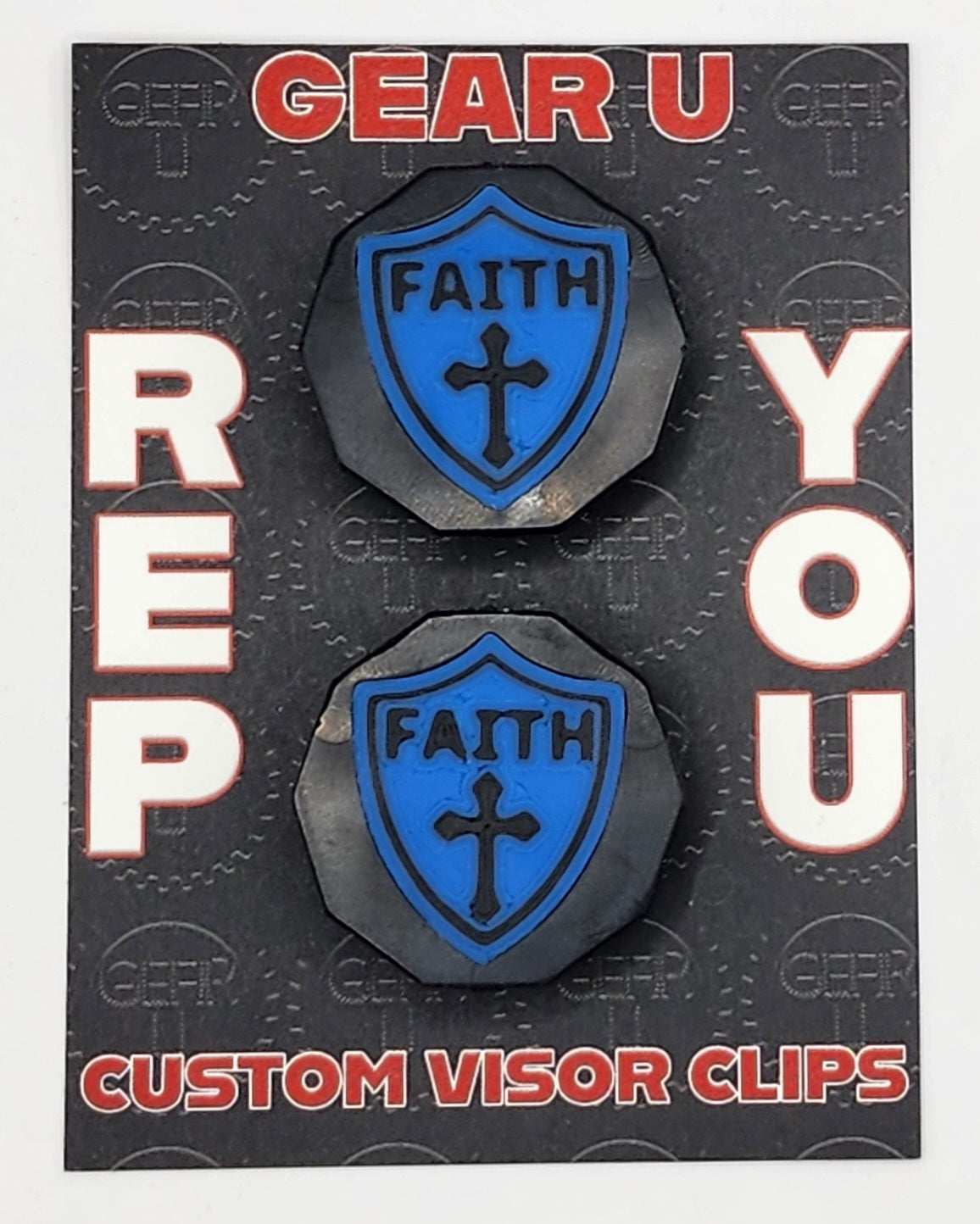 Shield of Faith visor clips